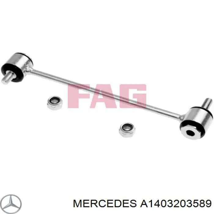 A1403203589 Mercedes Montante de estabilizador traseiro