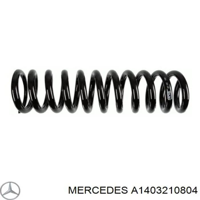 Mola dianteira Mercedes A1403210804 preço, a partir de 248,58 USD