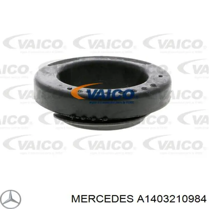 Compre A1403210984 Mercedes Espaçador (anel de borracha) da mola traseira superior