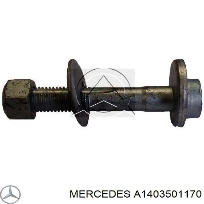 Compre A1403501170 Mercedes Parafuso de fixação de braço oscilante de inclinação traseiro, interno