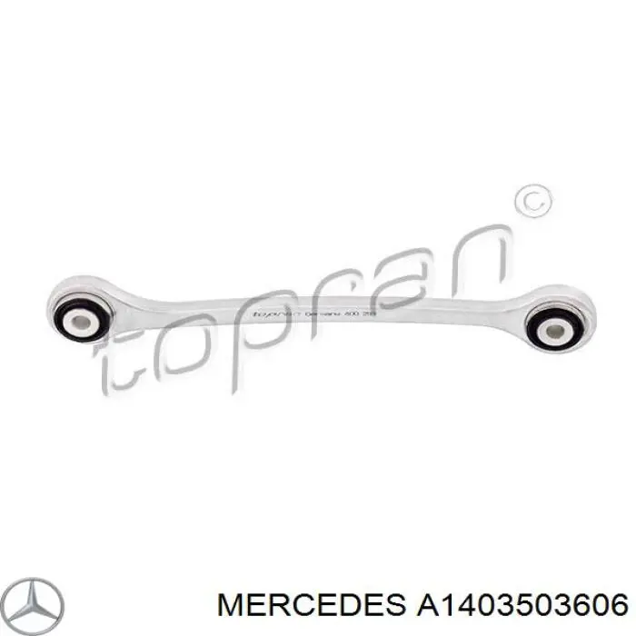 A1403503606 Mercedes Braço oscilante superior esquerdo/direito de suspensão traseira