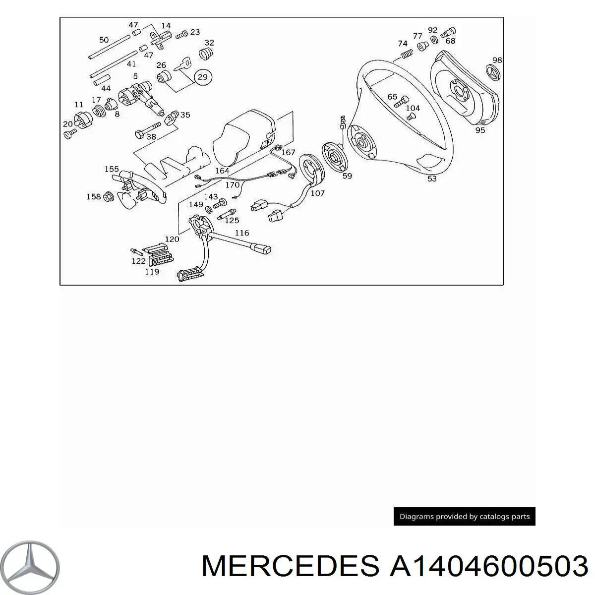 Volante Mercedes A1404600503 preço, a partir de 1179,39 USD