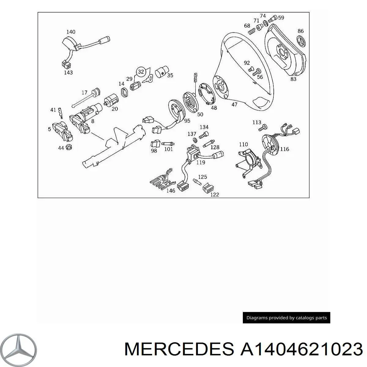 A1404621023 Mercedes 