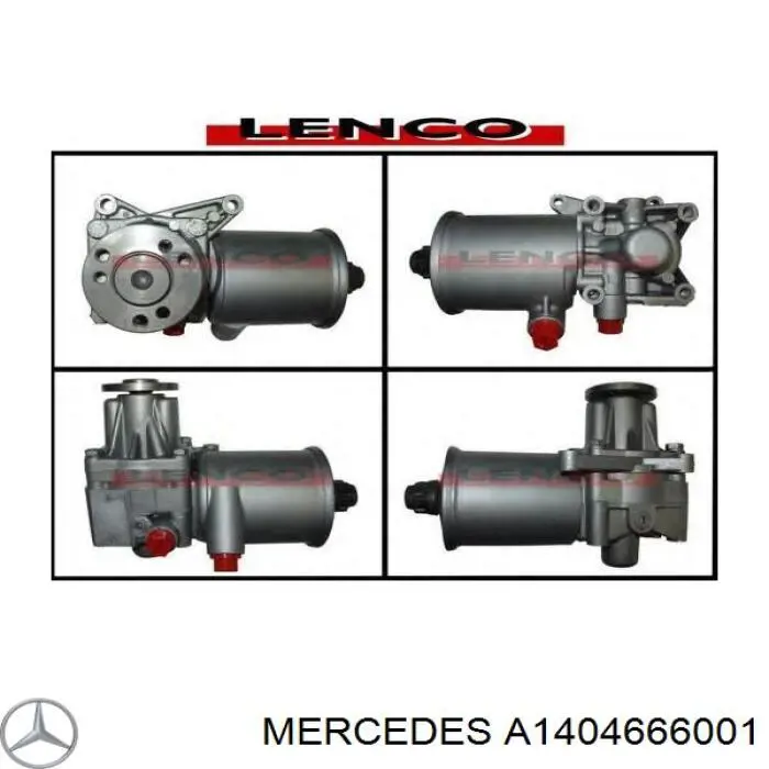 A1404666001 Mercedes Bomba da Direção hidrâulica assistida
