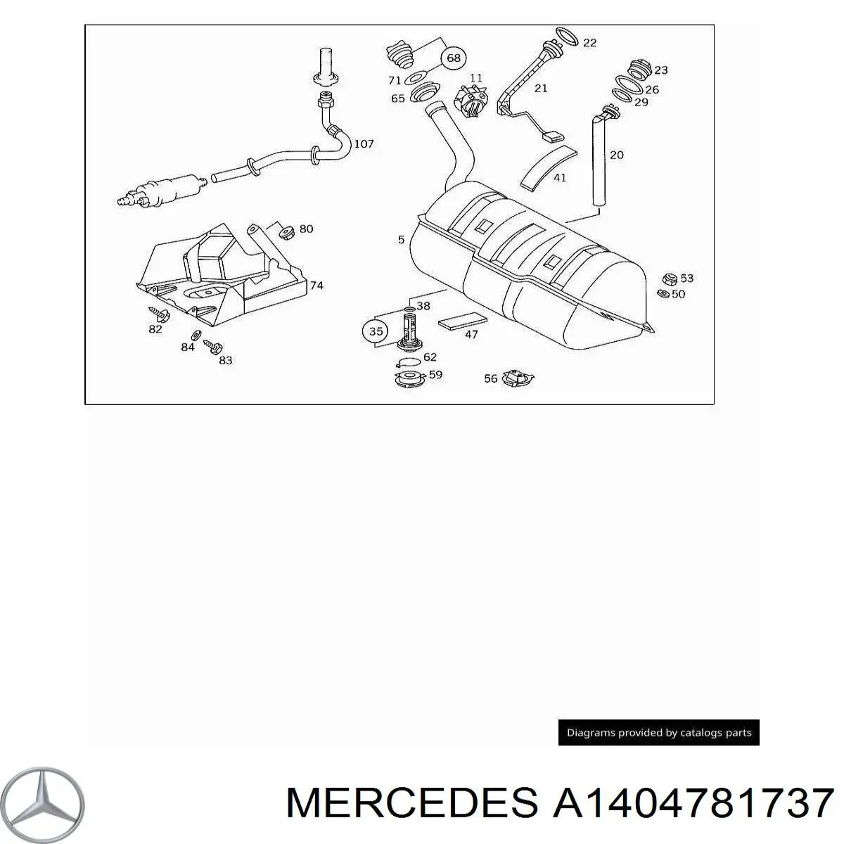 A1404781737 Mercedes 