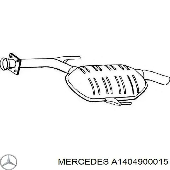  Mercedes A1404900015 preço, a partir de 2410,41 USD