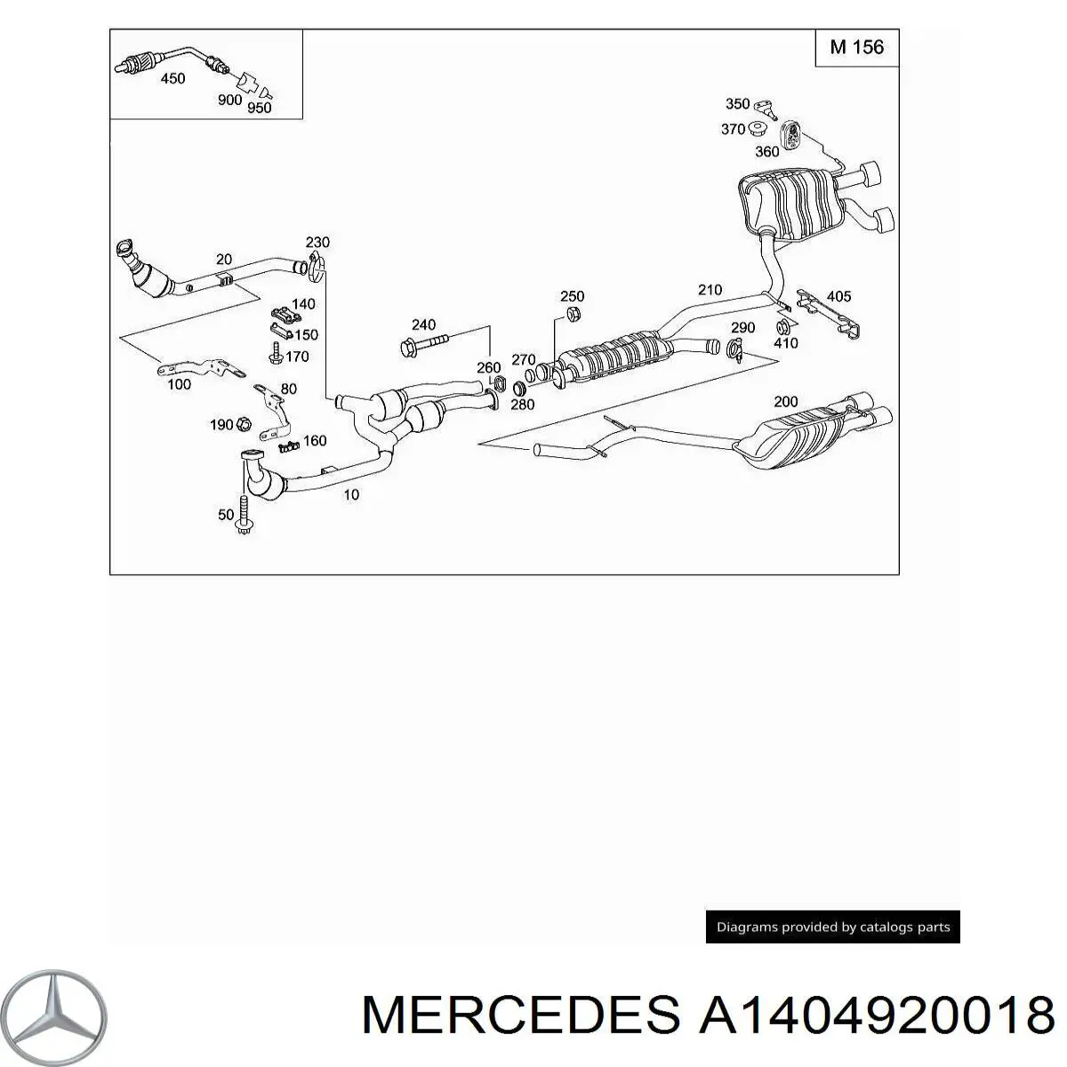  Mercedes A1404920018 preço, a partir de 184,06 USD