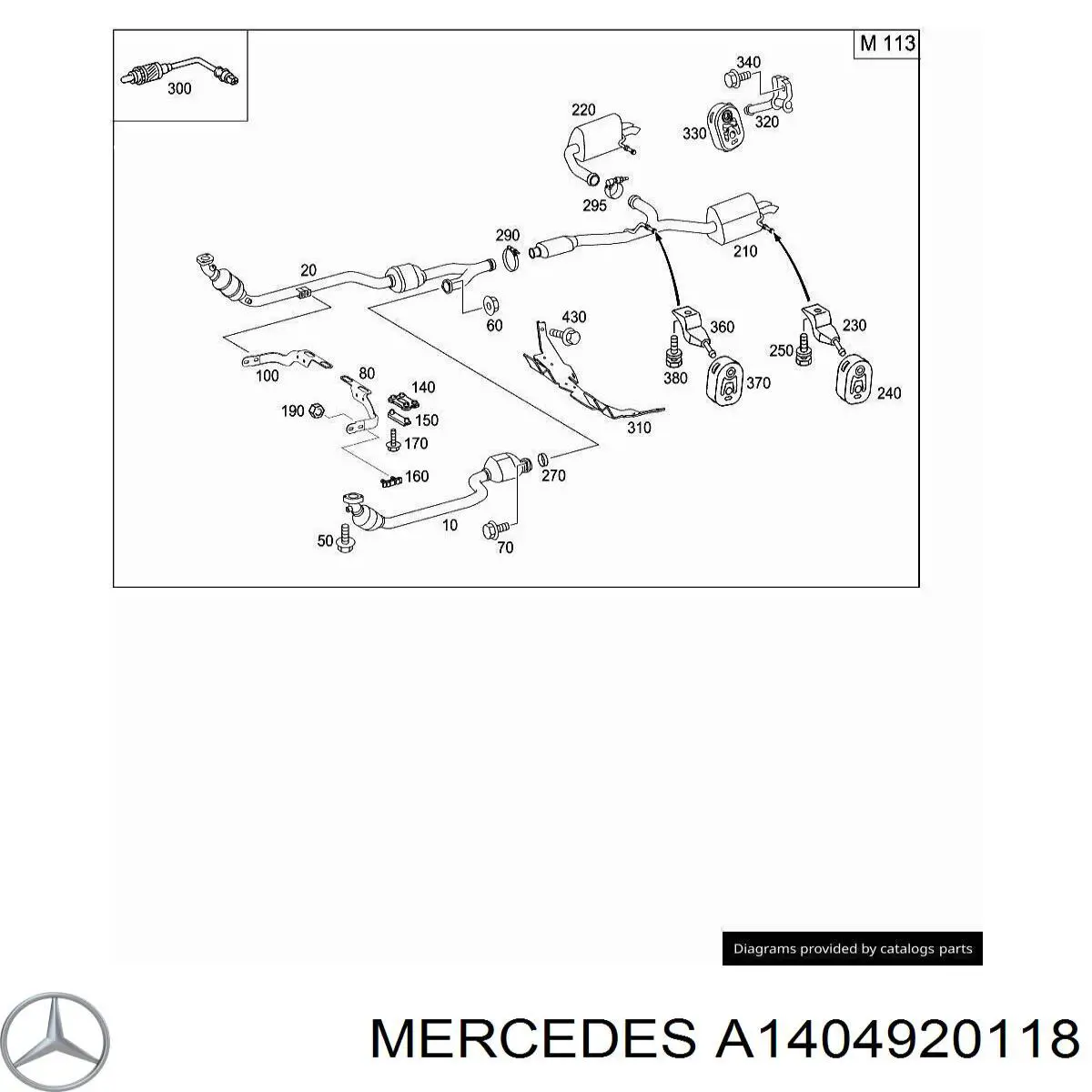  Mercedes A1404920118 preço, a partir de 14,21 USD