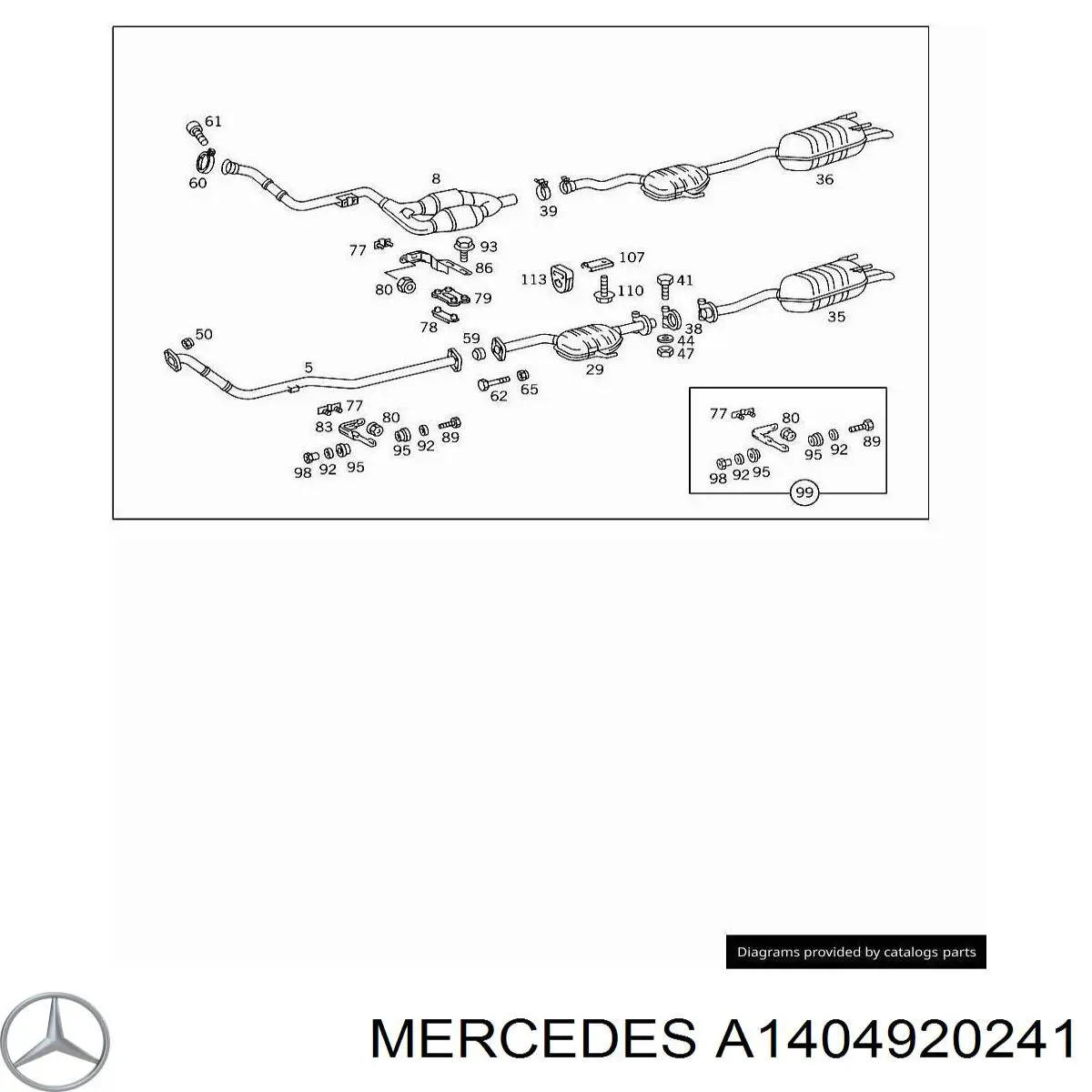 A1404920241 Mercedes 