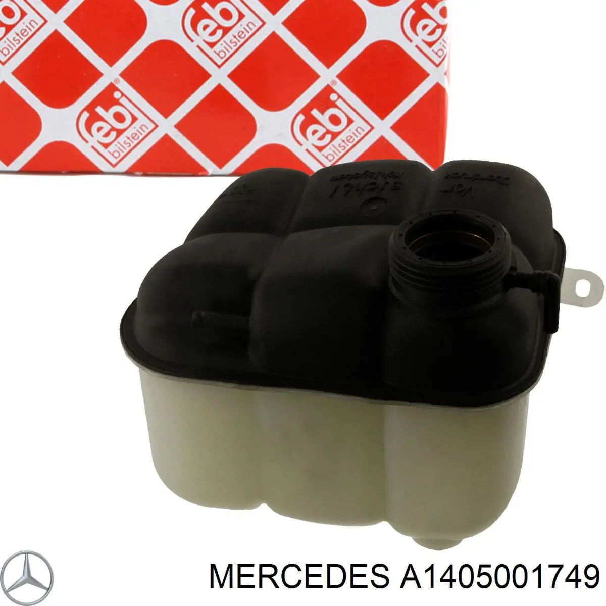 A1405001749 Mercedes Tanque de expansão do sistema de esfriamento