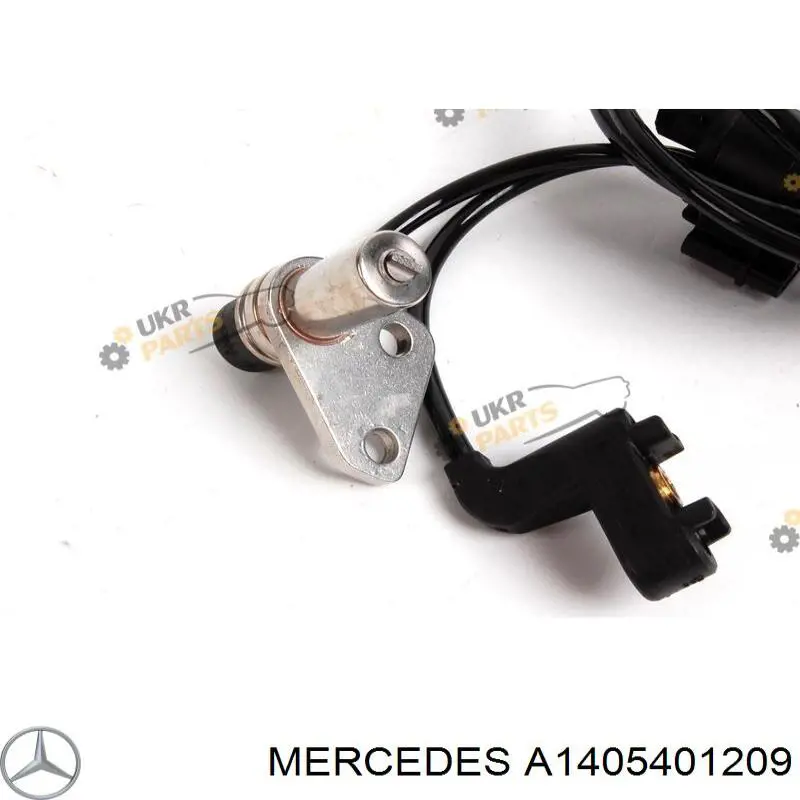 Compre A1405401209 Mercedes Sensor dianteiro esquerdo de desgaste das sapatas do freio