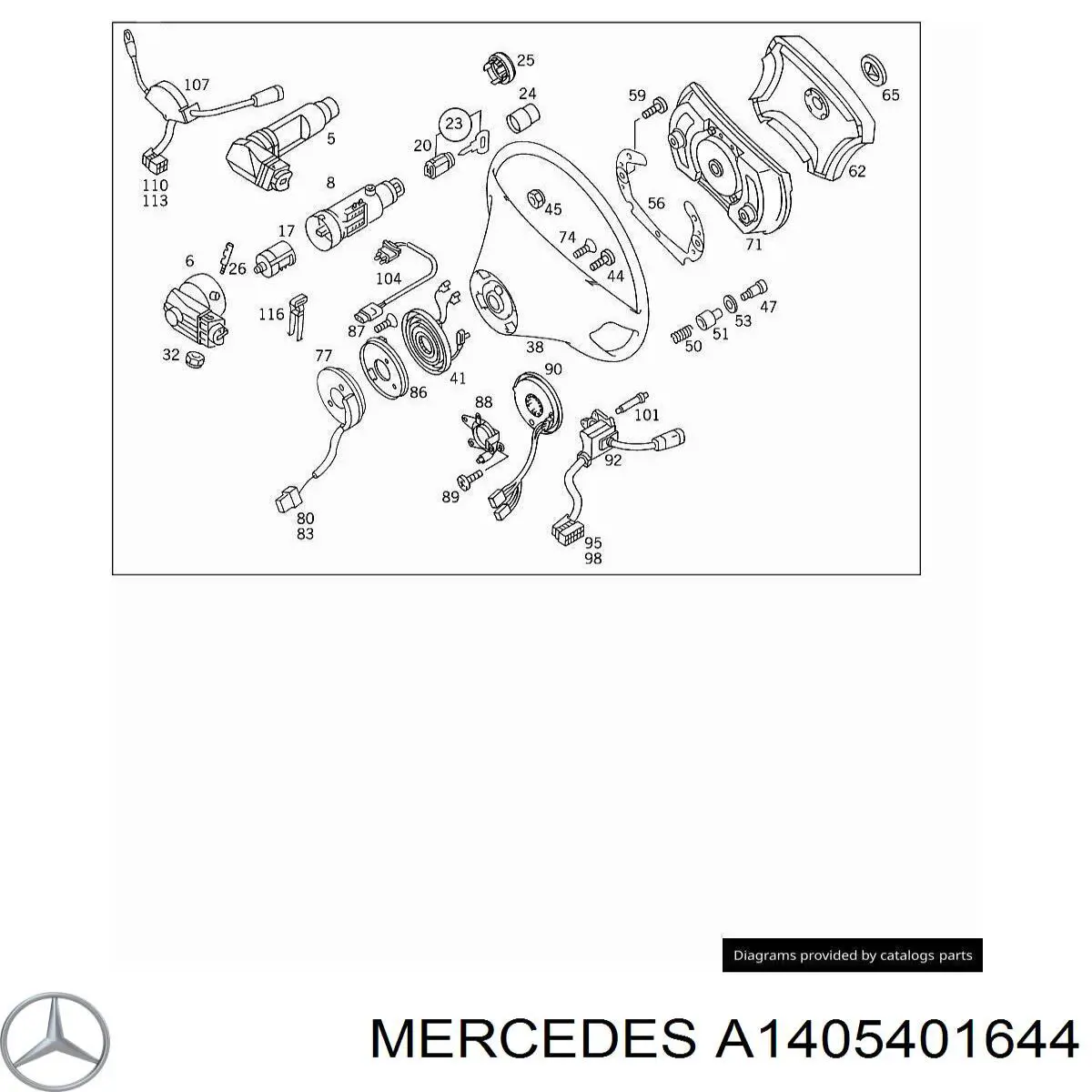 A1405401644 Mercedes 