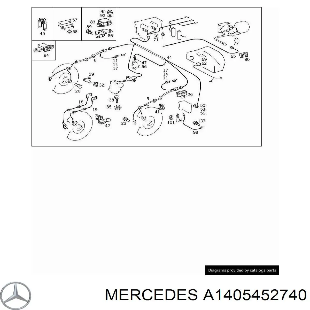 A1405452740 Mercedes 