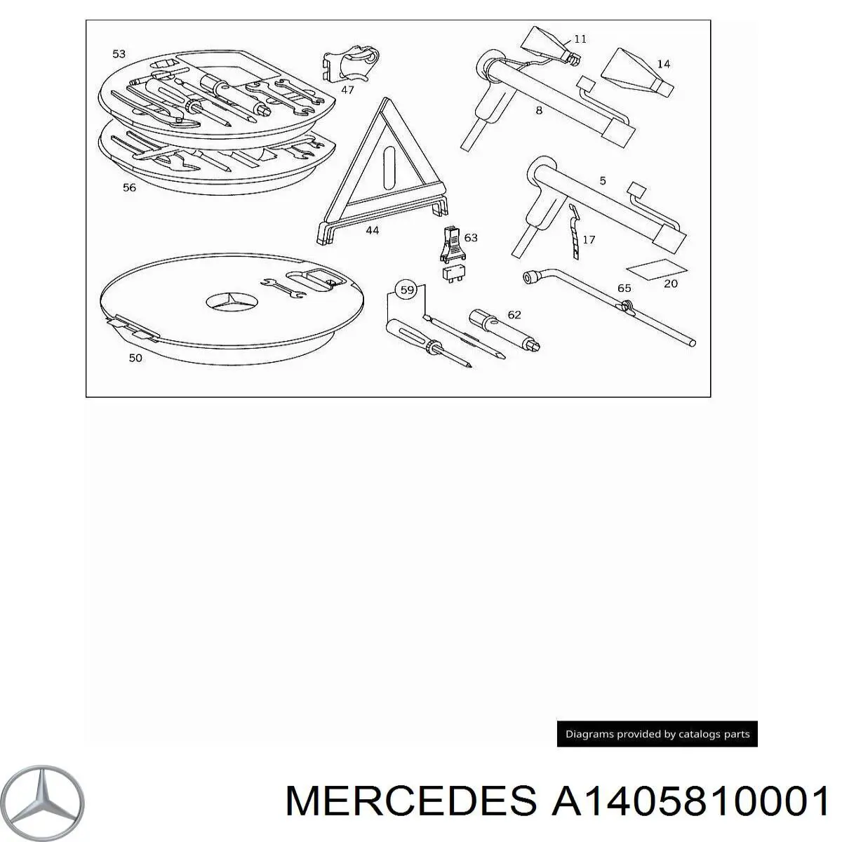 A1405810301 Mercedes 
