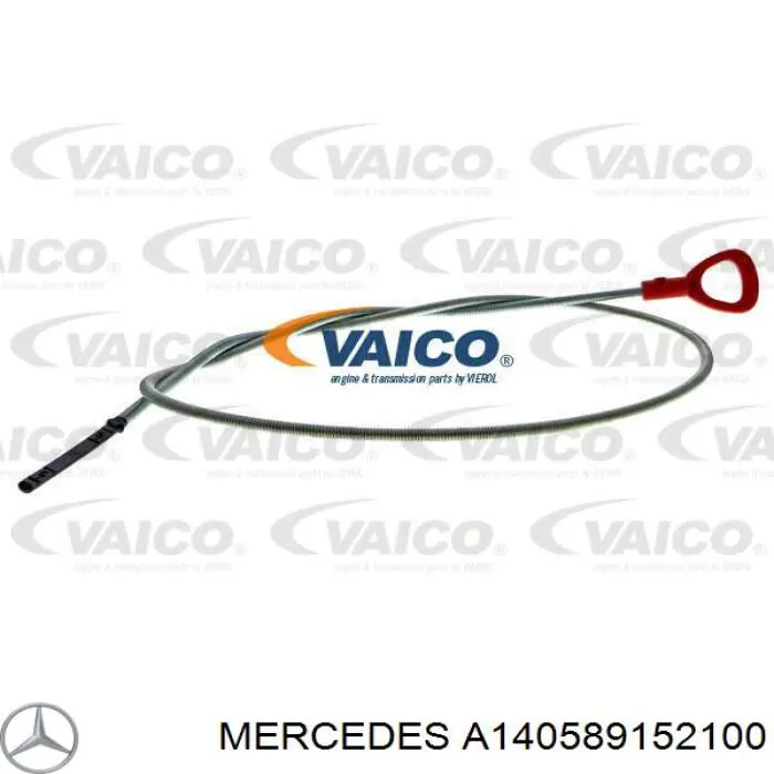 Compre A140589152100 Mercedes Sonda (indicador) do nível de óleo na Caixa Automática de Mudança