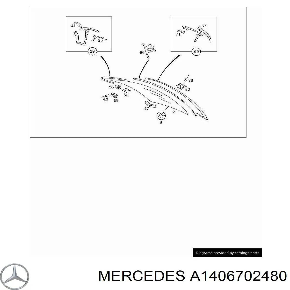 Vidro traseiro Mercedes S  W140