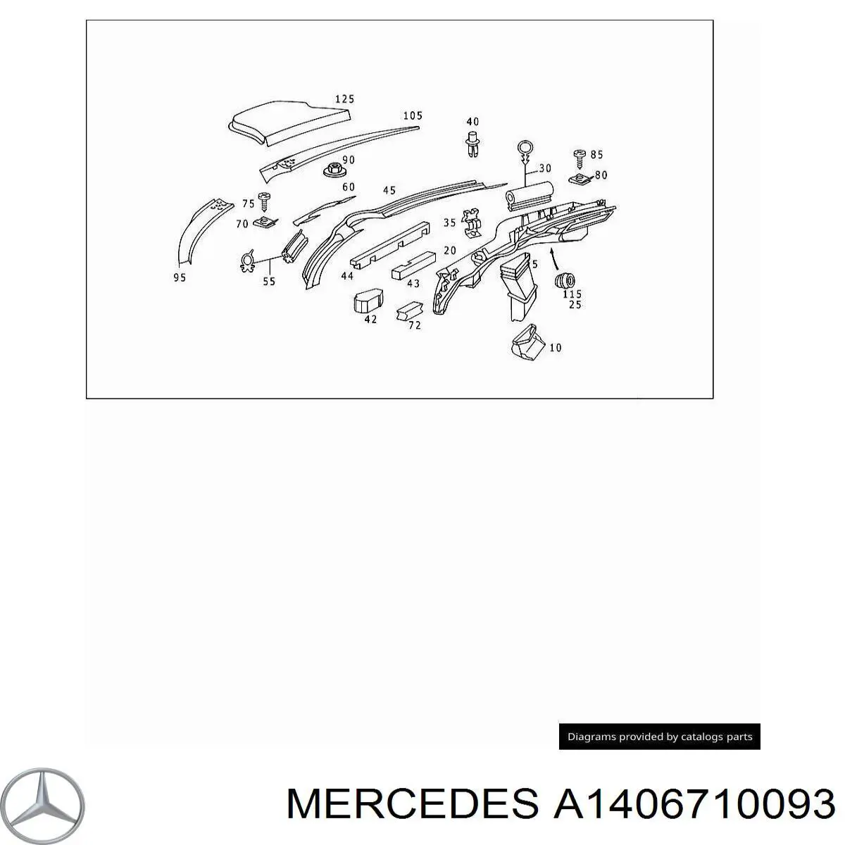 Compre A1406710093 Mercedes Pára-brisas