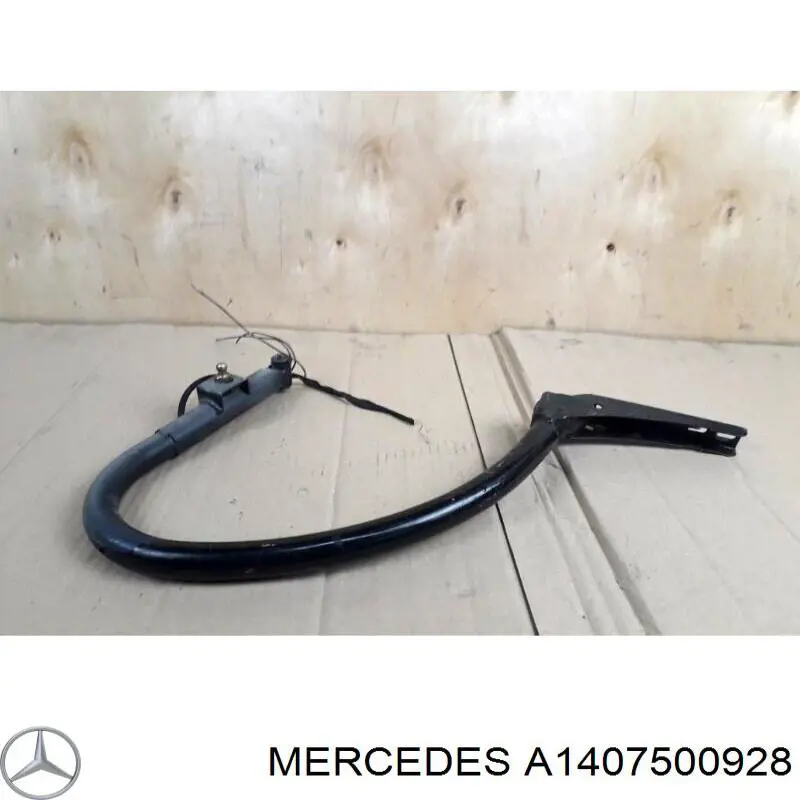 A1407500128 Mercedes Gozno de tampa de porta-malas