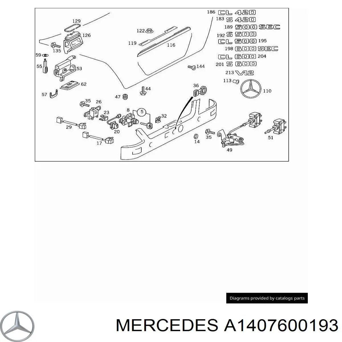 A1407600093 Mercedes 
