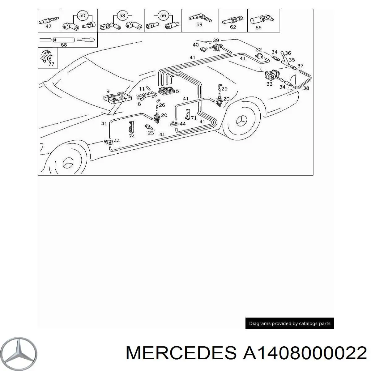 A1408000022 Mercedes 