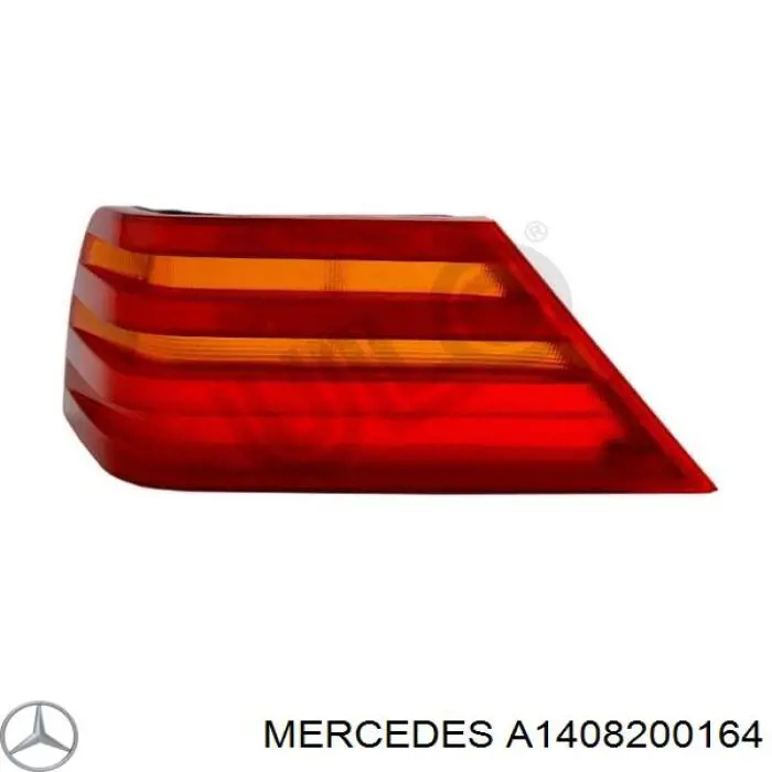 A1408200164 Mercedes Lanterna traseira esquerda