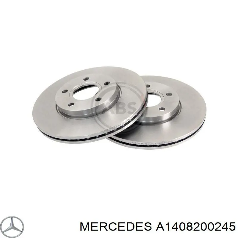 Limpa-pára-brisas do pára-brisas, kit de 2 un. Mercedes A1408200245