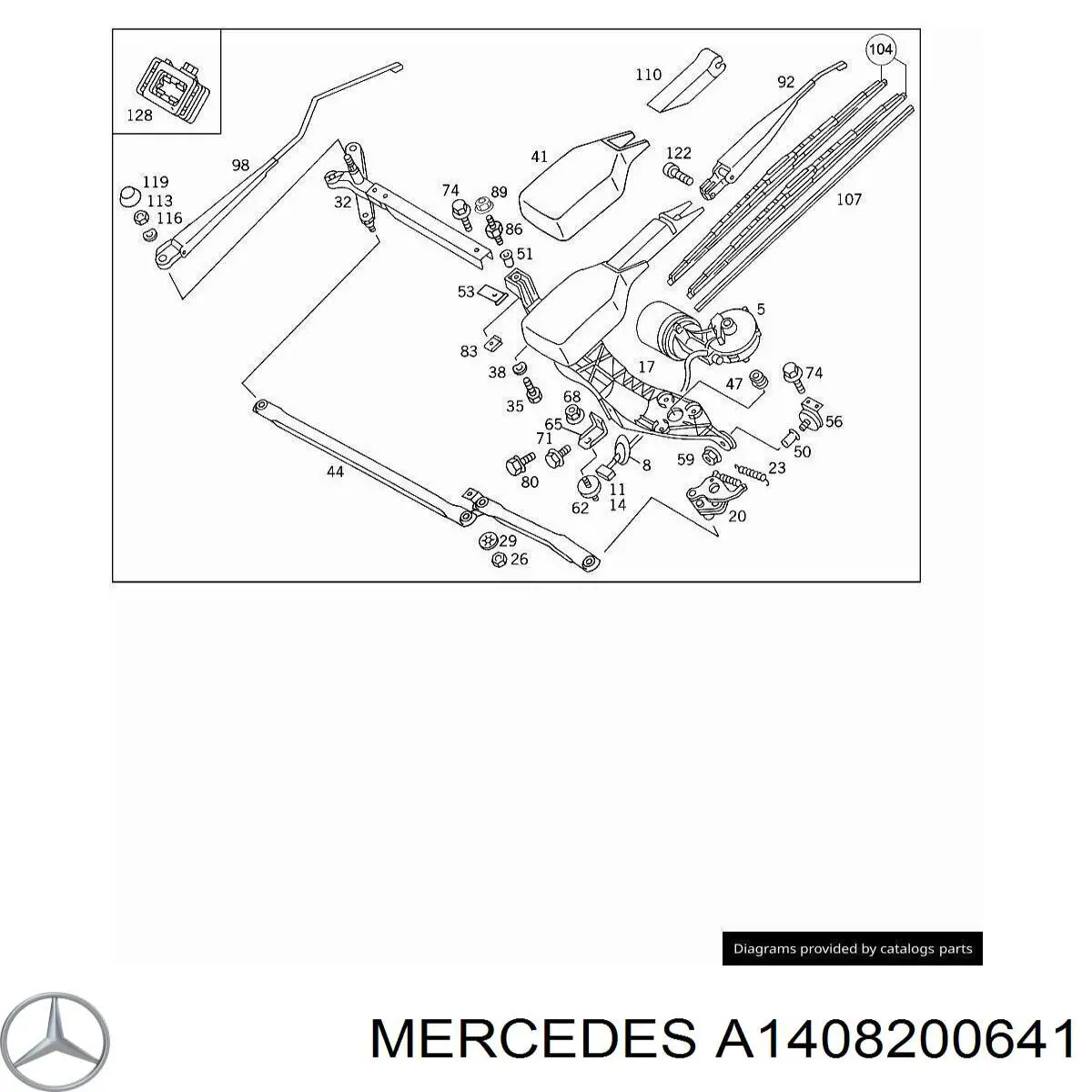 A1408200641 Mercedes 