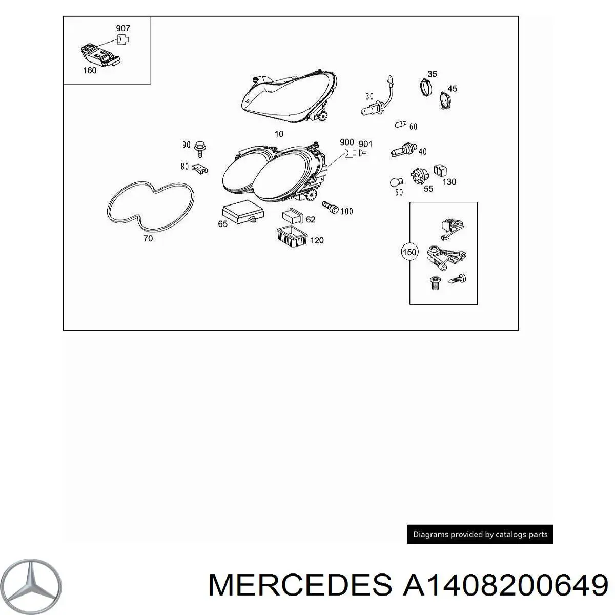 Compre A1408200649 Mercedes 