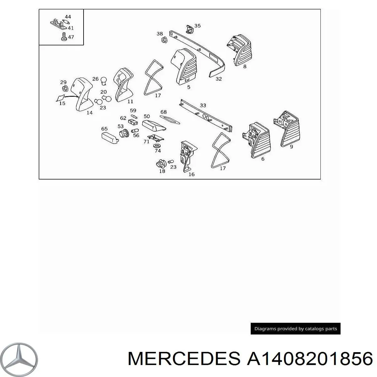 A1408201856 Mercedes 
