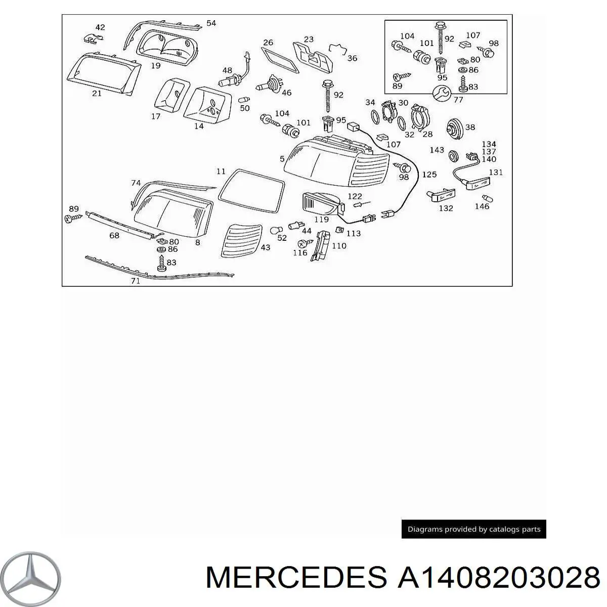 A1408203028 Mercedes 