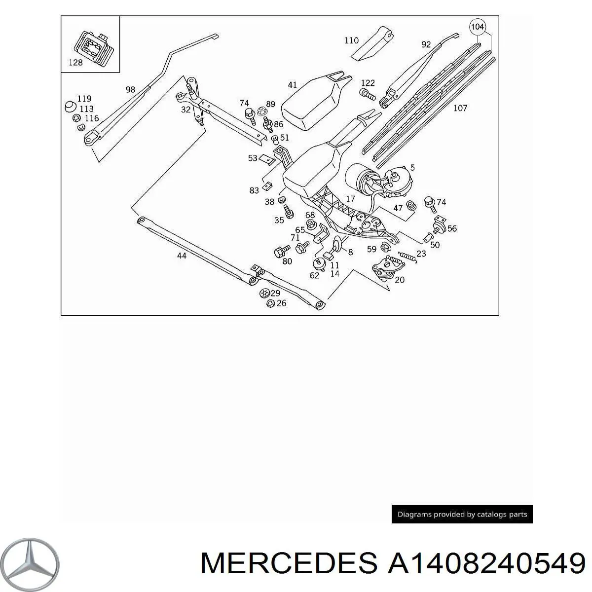 A1408240549 Mercedes 