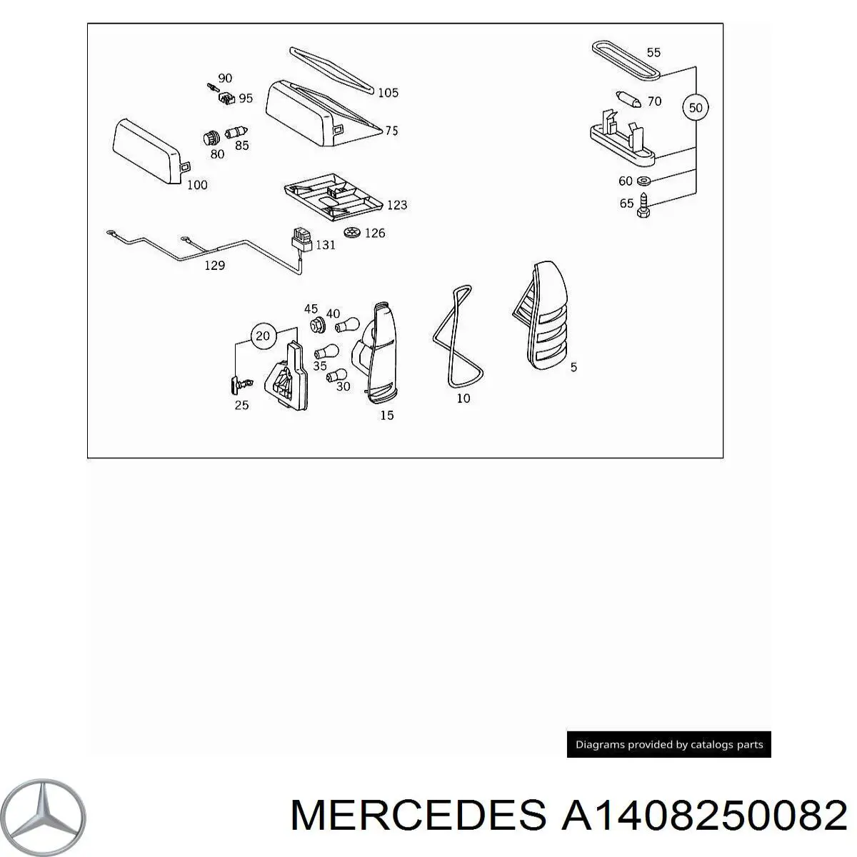 A1408250082 Mercedes 