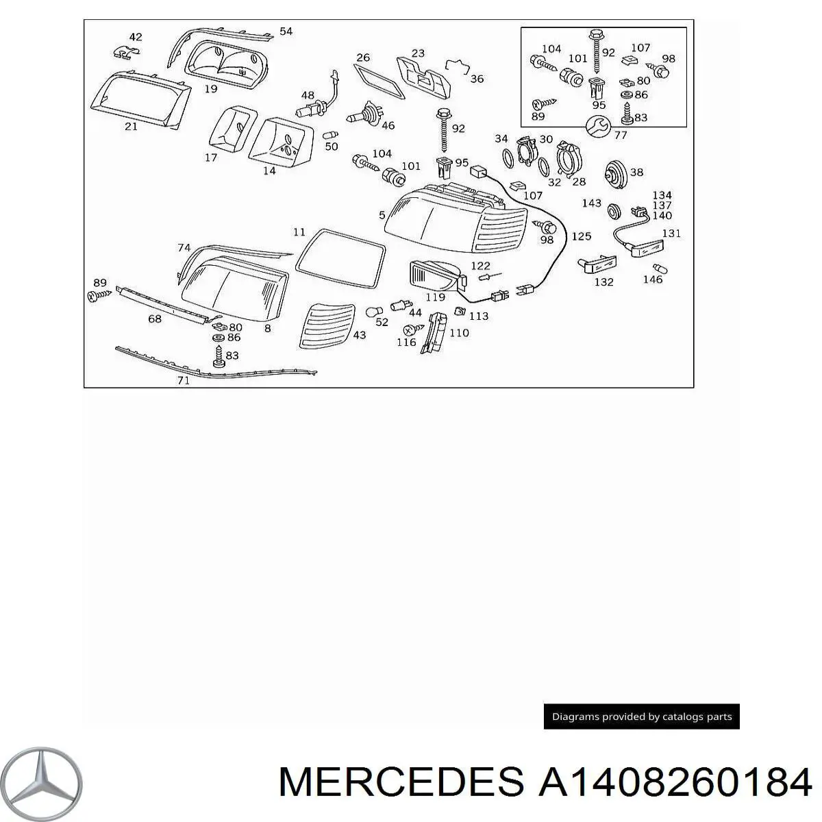 A1408260084 Mercedes 