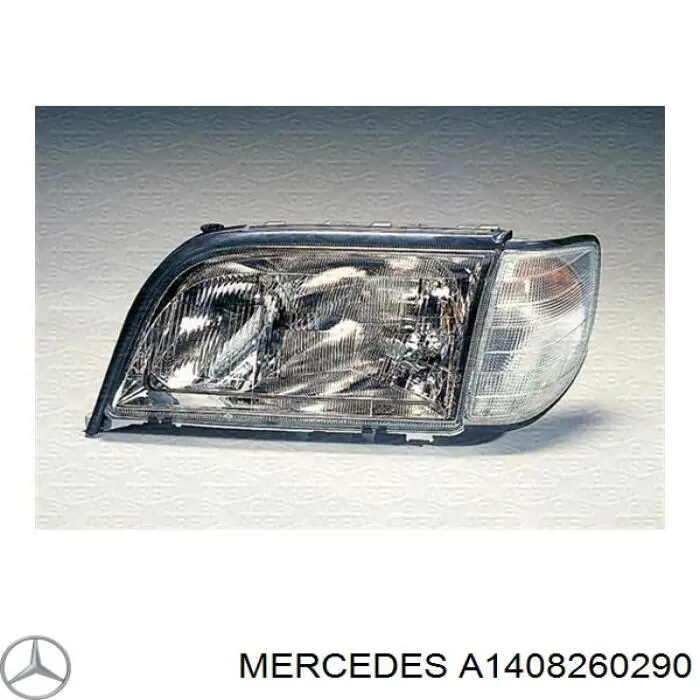 Compre A1408260290 Mercedes Vidro da luz direita
