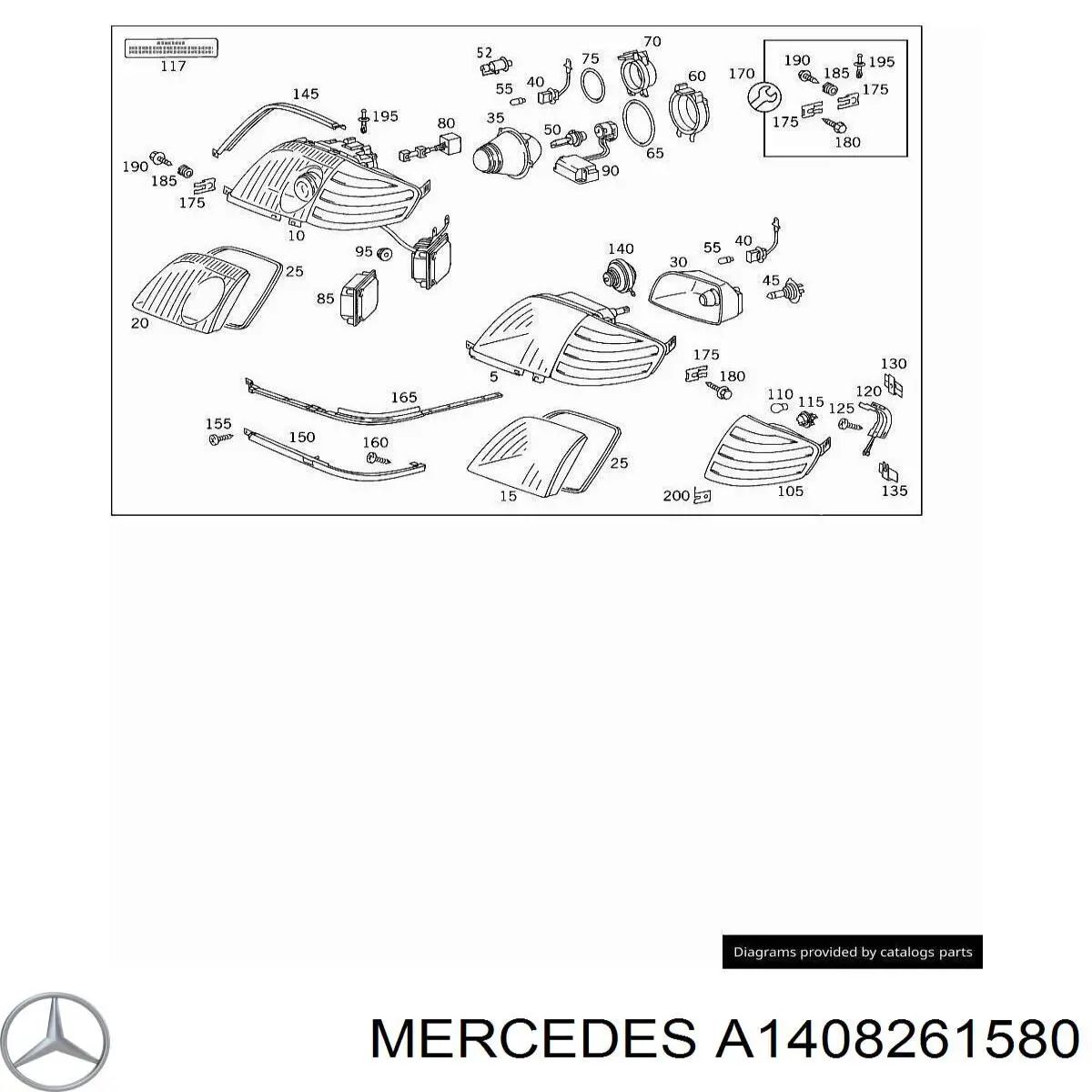 A1408261580 Mercedes 