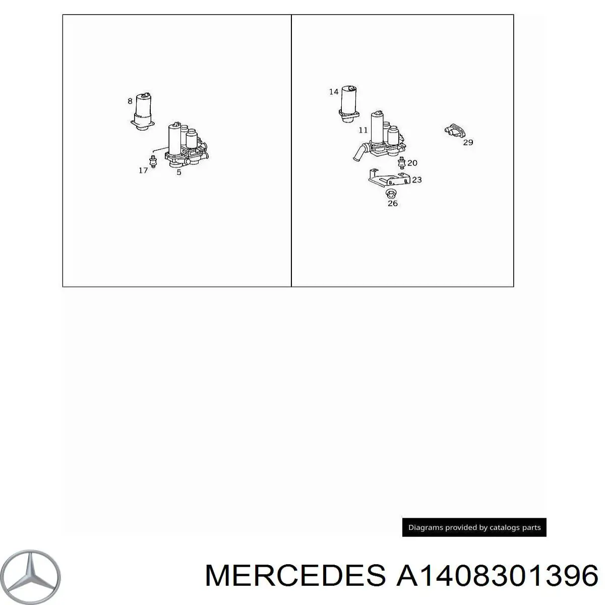 A1408301396 Mercedes 