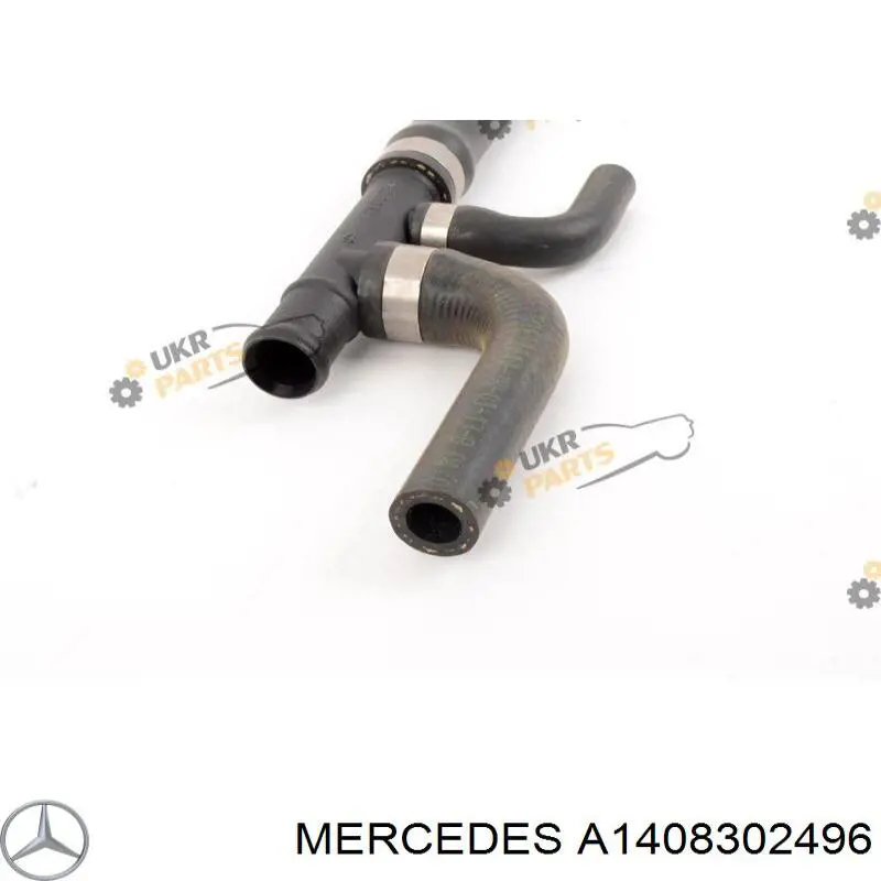 A1408302696 Mercedes Mangueira (cano derivado) do sistema de esfriamento