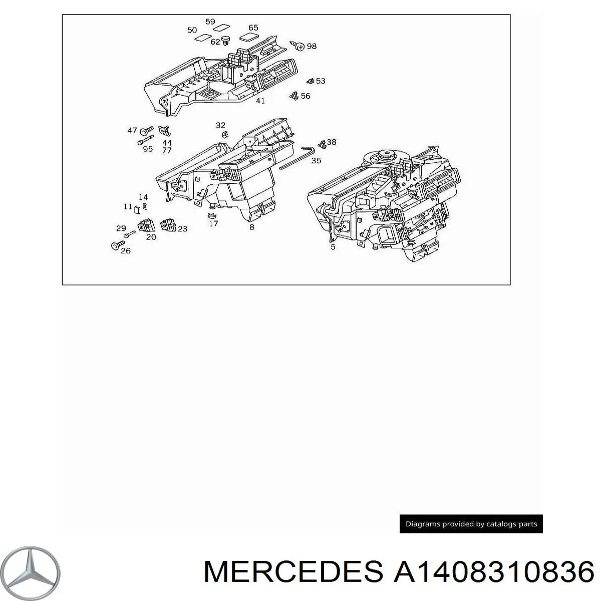 A1408310836 Mercedes 