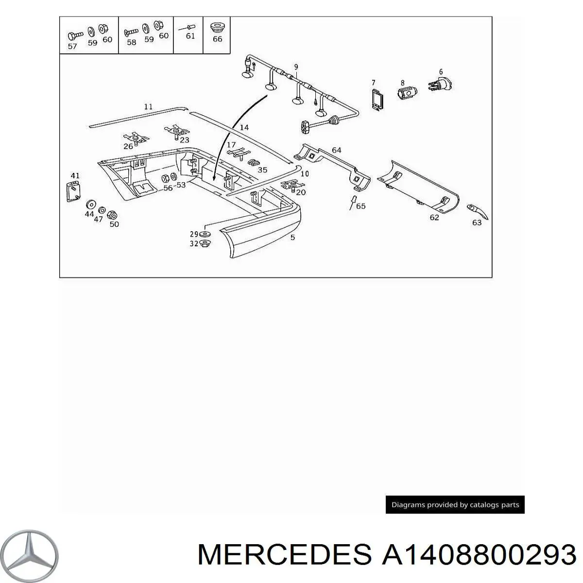  Mercedes A1408800293 preço, a partir de  