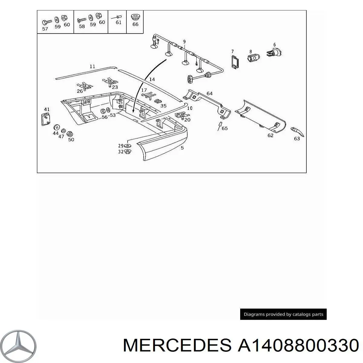 A1408800330 Mercedes 