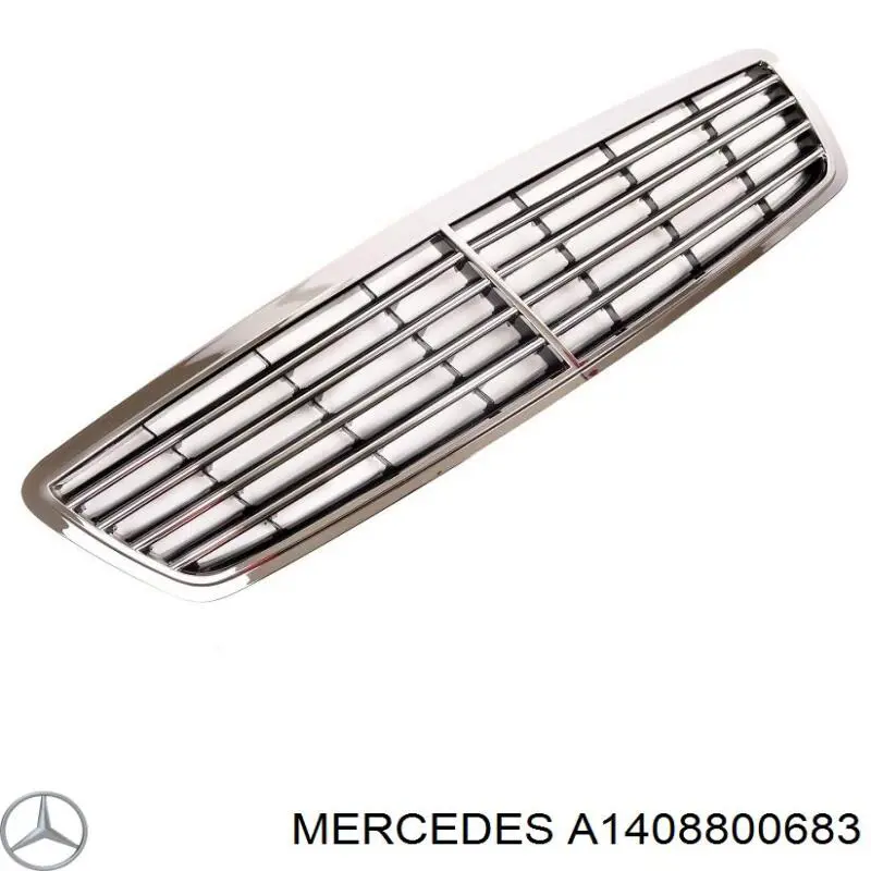 Grelha do radiador Mercedes A1408800683 preço, a partir de 169,37 USD
