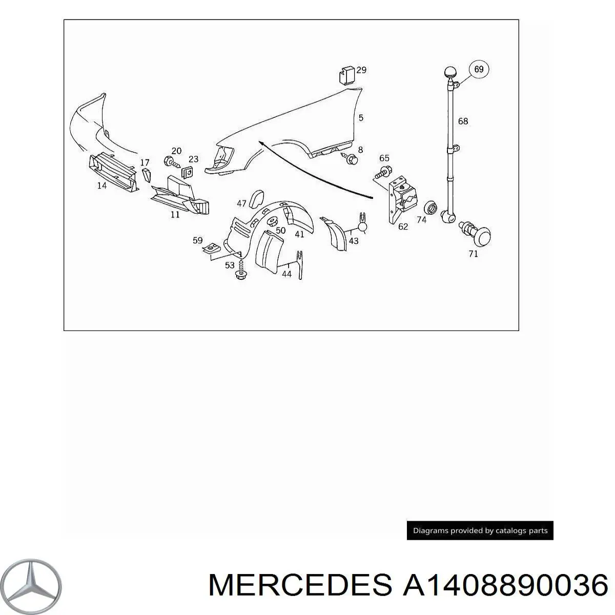 A1408890236 Mercedes 