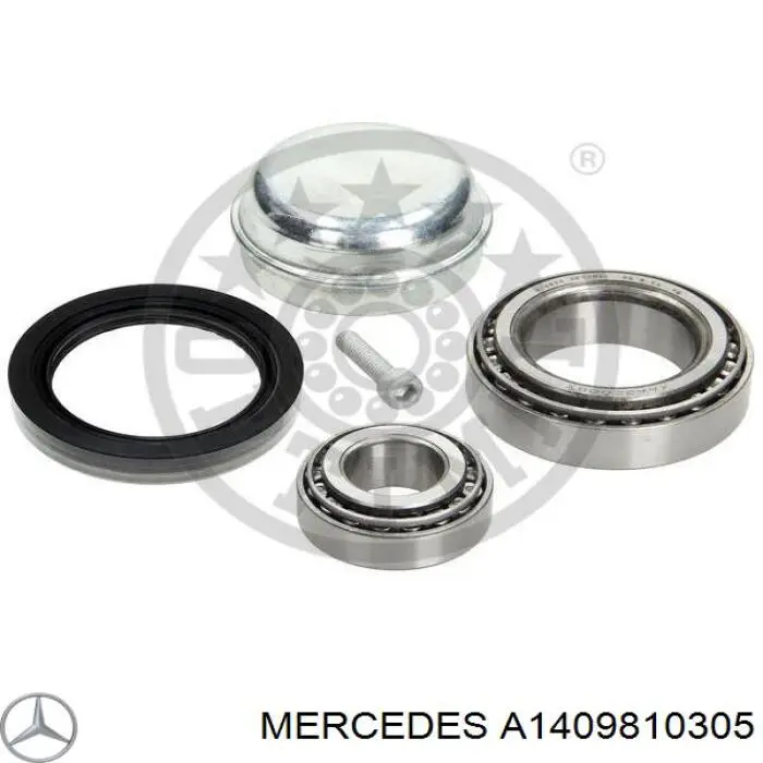 Rolamento interno de cubo dianteiro Mercedes A1409810305 preço, a partir de 55,33 USD