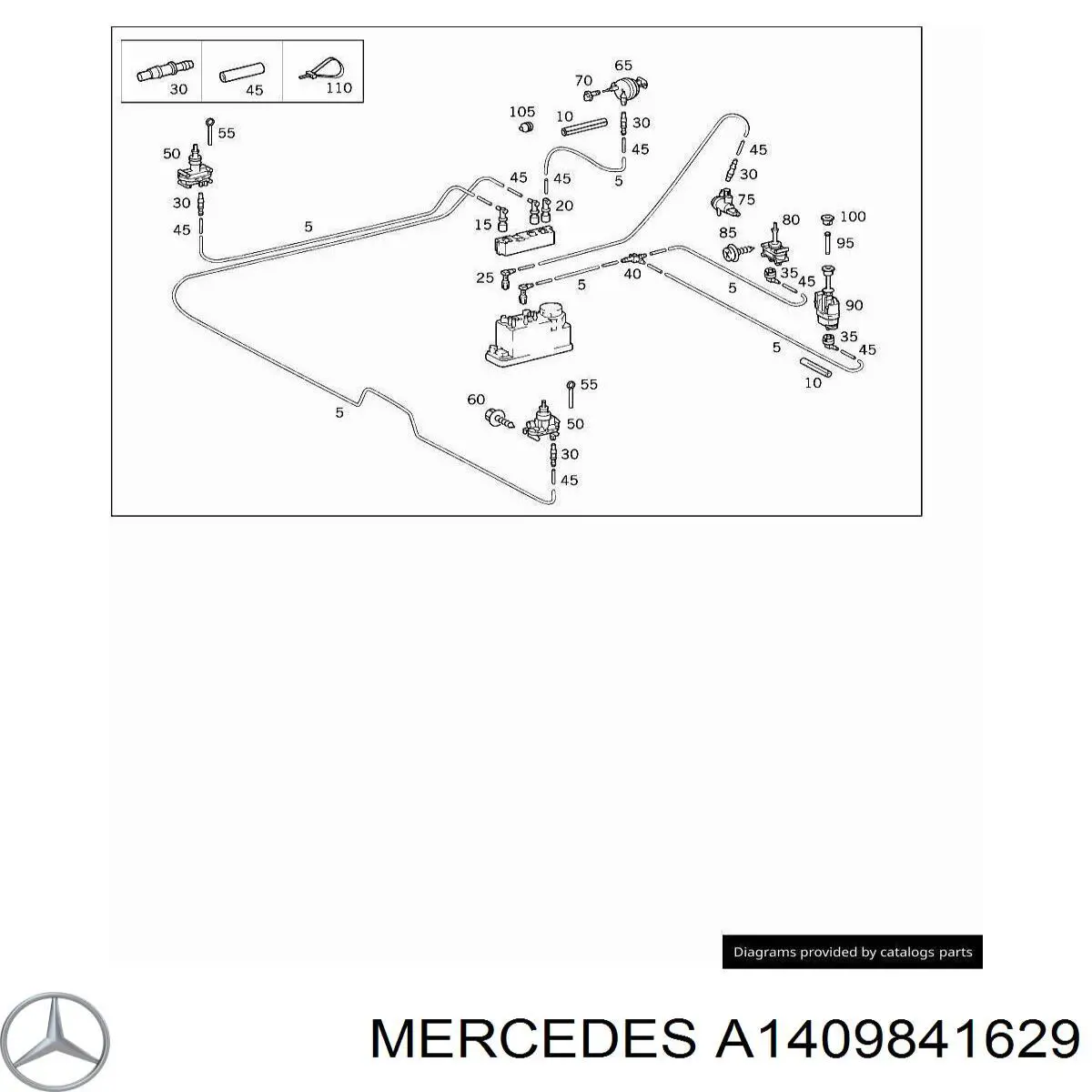 Compre A1409841629 Mercedes 