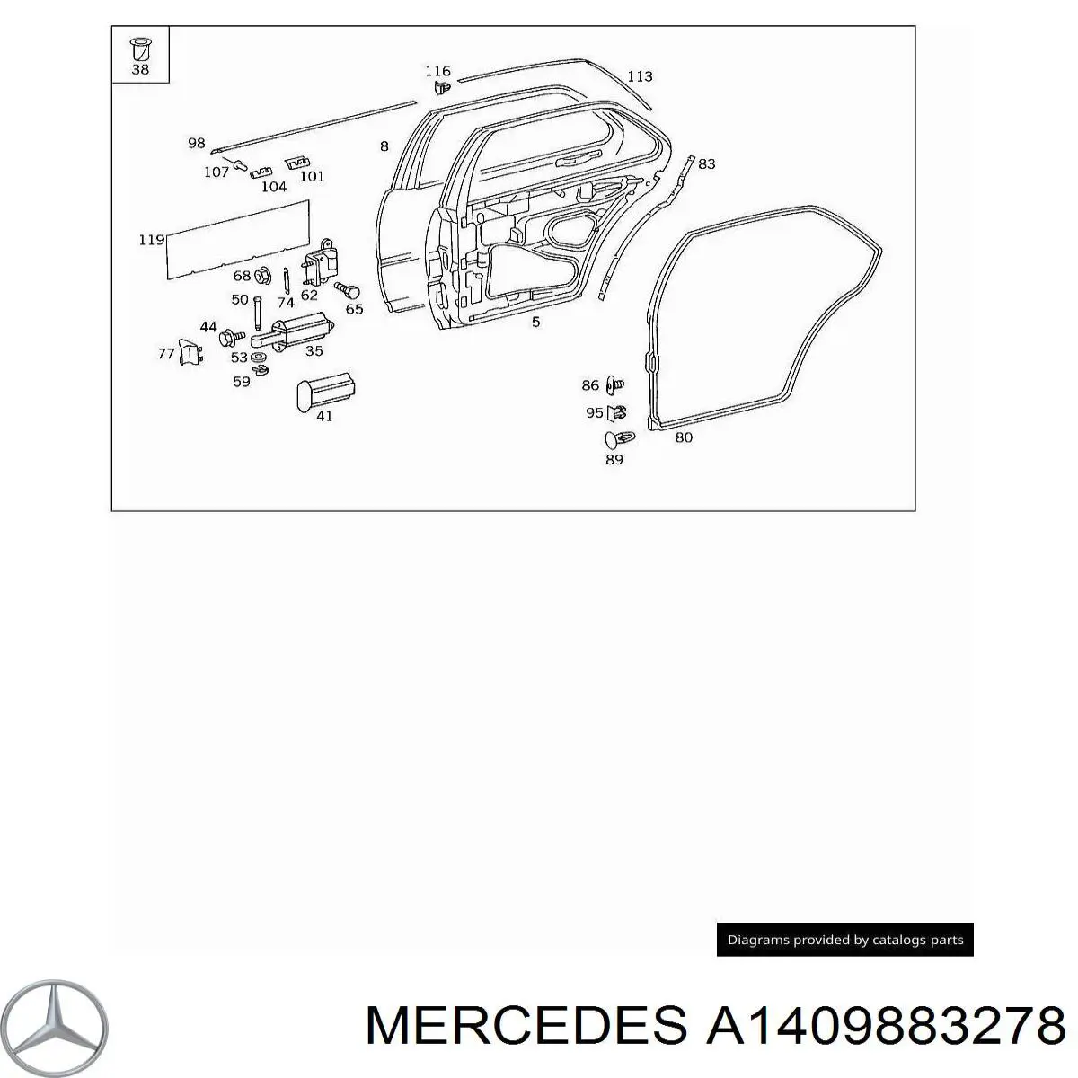  Mercedes A1409883278 preço, a partir de 5,26 USD