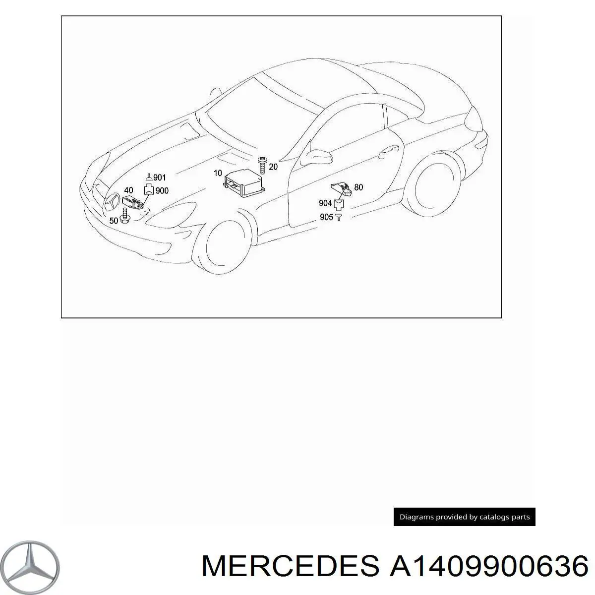 Compre A1409900636 Mercedes 