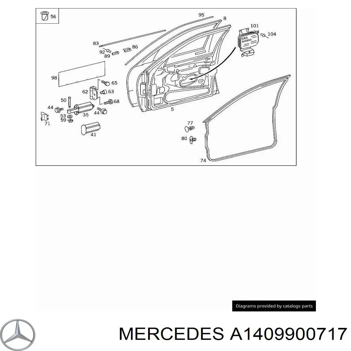 A1409900717 Mercedes 