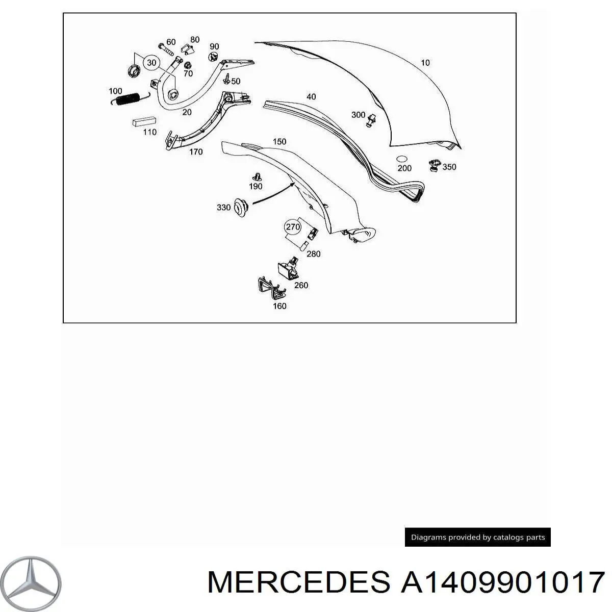 A1409901017 Mercedes 