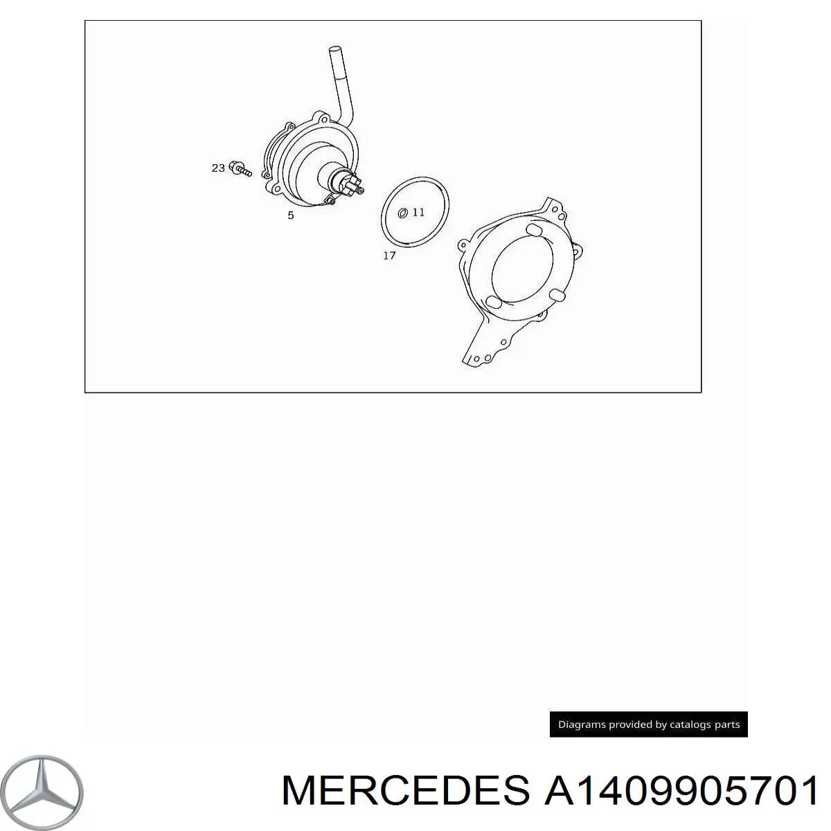 A1409905701 Mercedes 
