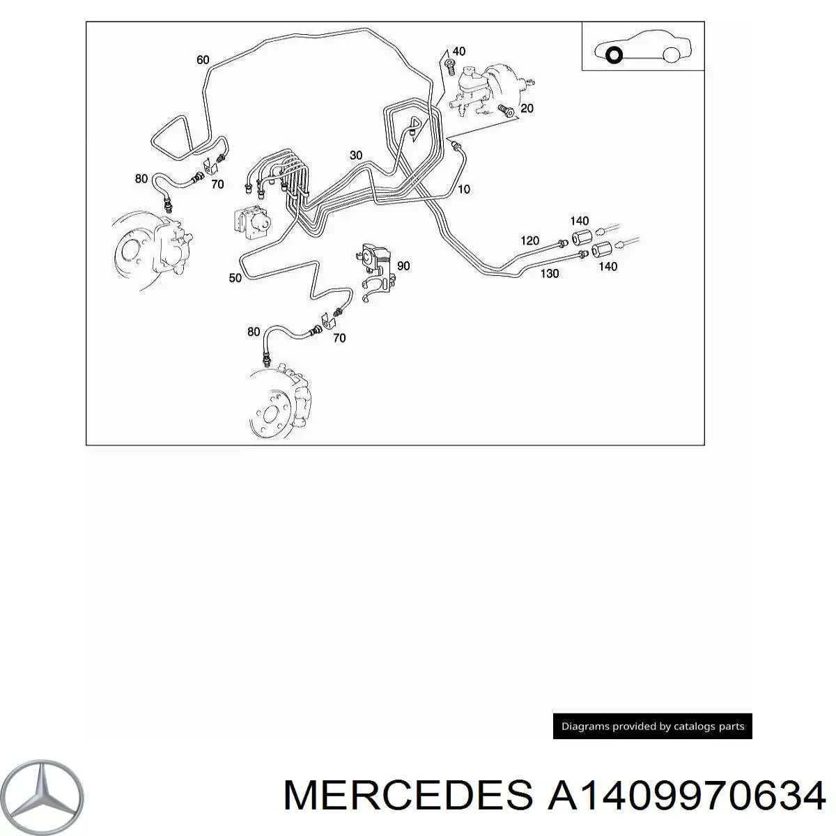 Compre A1409970634 Mercedes 